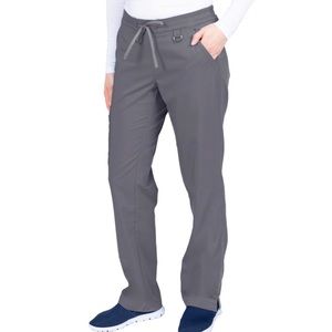 Healing Hands Purple Label Scrub Pants Size L, Pewter